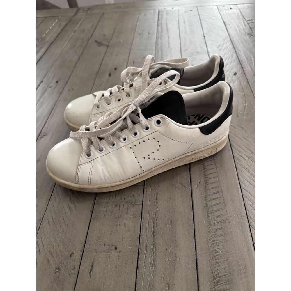 Raf Simons x Stan Smith Adidas Optic White Black 2017 Size 6 - Picture 4 of 8